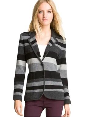 Rag & Bone Lucy Bromley Striped Wool Blazer | Size Small